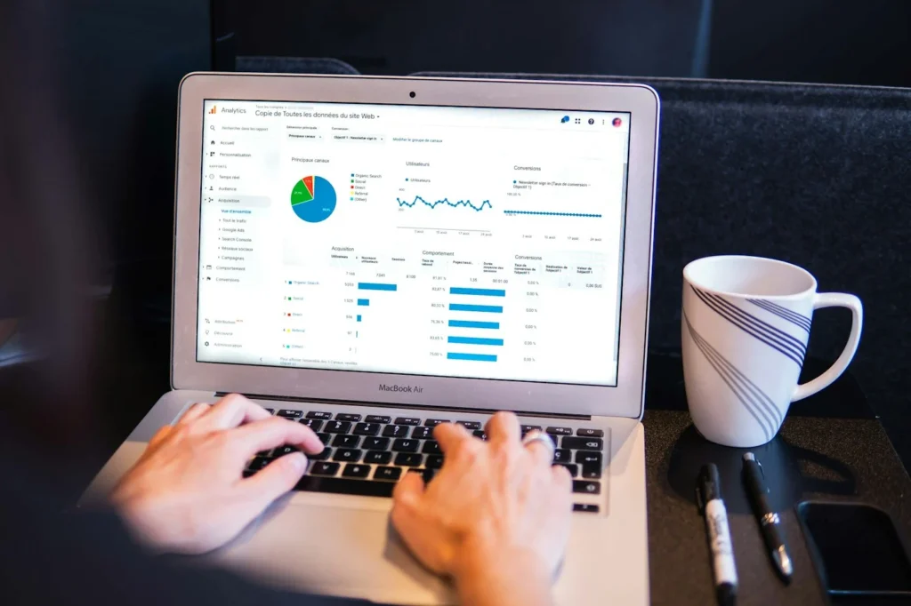 Analyse du trafic d'un site internet