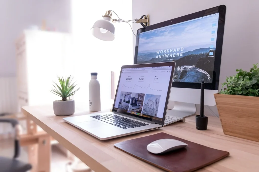 Espace de travail d'un webmaster