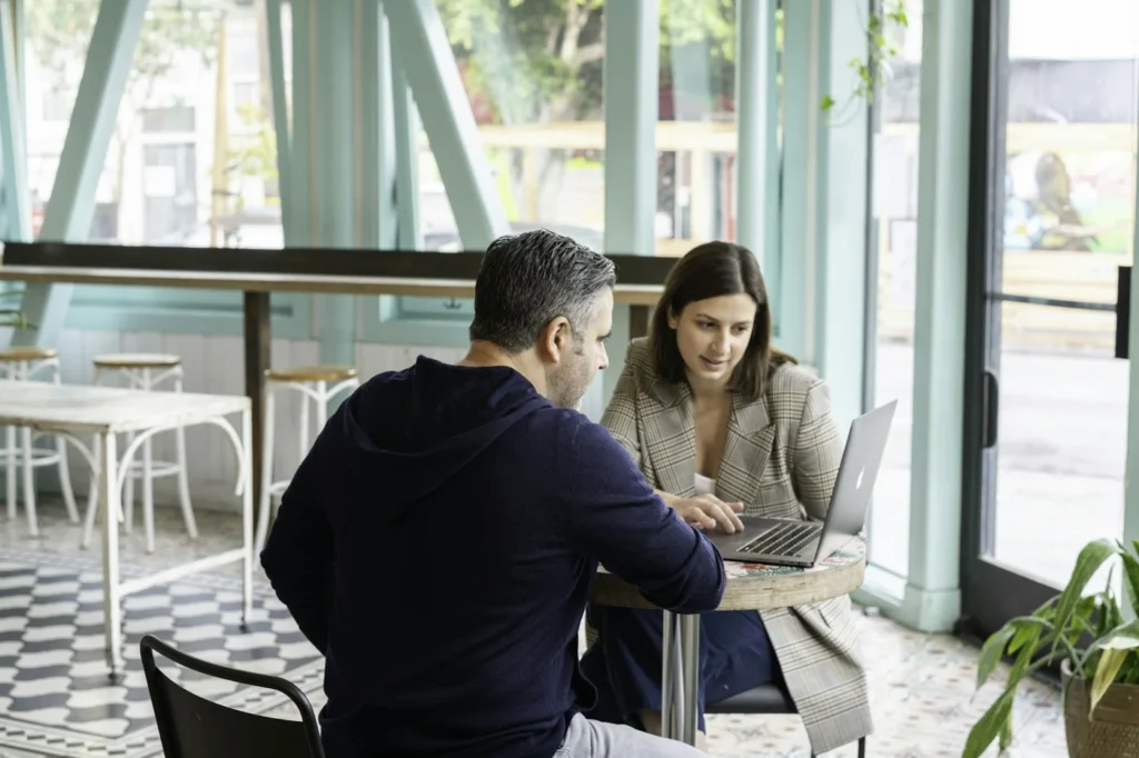 Rendez-vous entre un client et son webmaster
